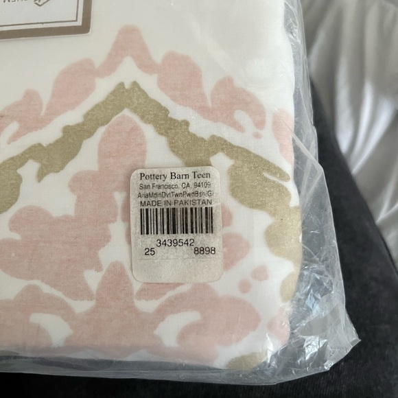 NIP POTTERY BARN Powered Blush Teen Aria Medallion (2) TWIN Cotton Duvet Covers - Picture 2 of 5